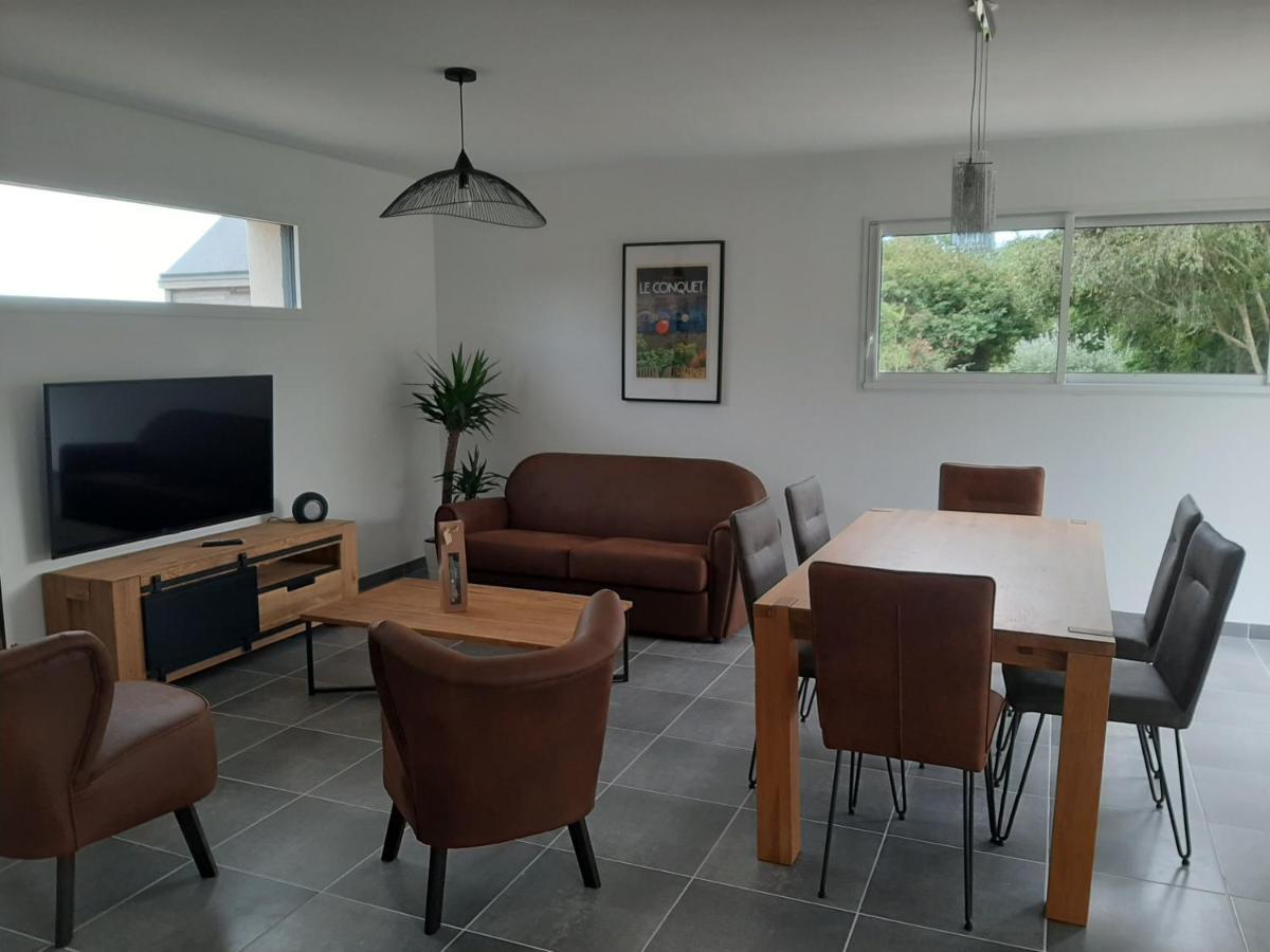 La Maison Des Lavandieres Le Conquet Bagian luar foto